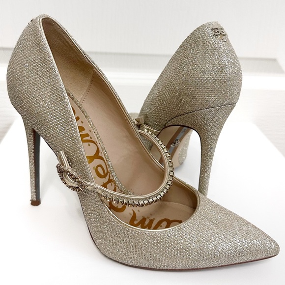 SAM EDELMAN Crystal Mary Jane Pump ✨ - Picture 2 of 13
